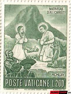 Vatikán - 1965 - Vianoce - L200 - 488