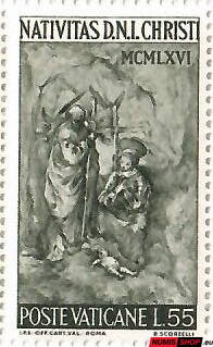 Vatikán - 1966 - Vianoce - L55 - 514