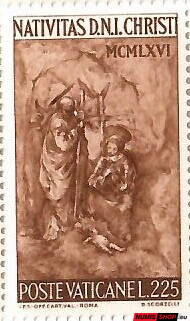 Vatikán - 1966 - Vianoce - L225 - 515